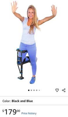 BRAND NEW IN BOX iWALK3.0 Hands Free Crutch AND a brand new knee pad