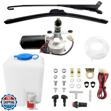 Electric UTV Windshield Wiper Kit, 12V Electric Motor, Universal Power Wiper 