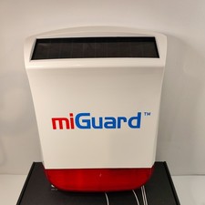 ERA miGuard Wireless Dummy Sirenen Box - Blinkende LED rote Linse - Dummy Solar DS26