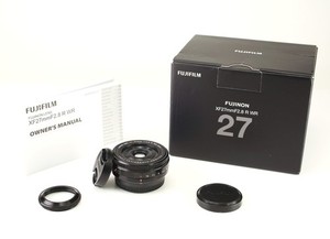 Fuji XF 27mm F2.8 R WR Fujifilm Fujinon Lens Refurbished +12 Month Guarantee