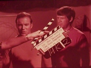 RARE 1967 STAR TREK "DEVIL IN THE DARK" CLAPPER 35mm FILM CLIP/SLIDE LOT 309A