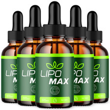 (5 Pack) Lipo Max Drops Advanced Formula Heal...
