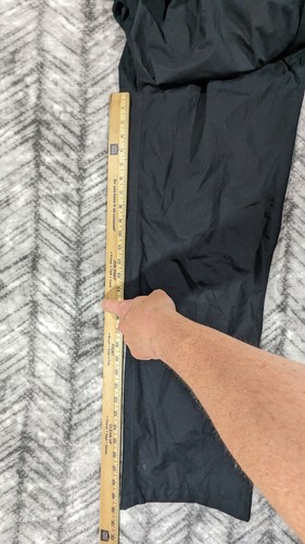 Oakley Rain Pants Mens Medium M Waterproof Logo Elastic Waist Lined Outdoor Golf - Picture 5 of 13
