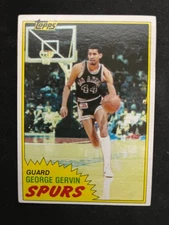 1981-82 Topps #37 George Girvin San Antonio Spurs ExMt