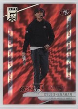2024 Panini Donruss Elite Aspirations Shimmer 504/875 Kyle Shanahan #17 d4v