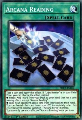 Arcana Reading - PHRA-EN064 - Common - 1st Edition Lightly Played