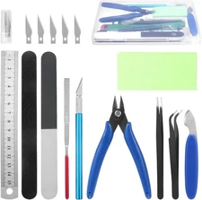 11PCS Model Kit Tools, Gundam Model Tool Kit, Hobby Building Tools Kit for