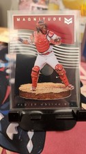 2021 Panini Chronicles - Magnitude Yadier Molina #8 Red