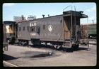 Original Slide B&O #C-3010 Caboose Baltimore Ohio 1973 Philadelphia PA