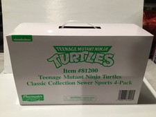 Playmates TMNT Teenage Mutant Ninja Turtles Sewer Sports 4 Pack Reissue
