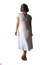 Joligiao Ladies Boho Midi Dress – Light Blue – Various sizes