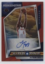 2021 Panini Chronicles Airborne Signatures Red Jae'Sean Tate #AIR-JAE Auto 0p1n