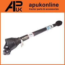 PTO Shaft Complete Black Shaft 1400mm 1 3/8" 6 Spline Std Yoke Tractor Implement