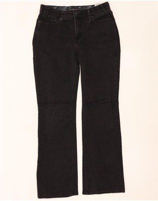 Levi's 525 Bootcut-Damenjeans US 10 Large W30 L30 schwarz BC09