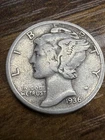 🔥4 Of July Special🔥 1936-S Mercury Dime Actual Silver Coin  Same Day Shipping