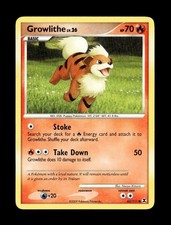 Growlithe 63/111 Rising Rivals Common Pokemon TCG LP