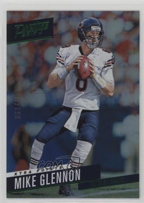 2017 Panini Prestige Xtra Points Green /150 Mike Glennon #156 6h5