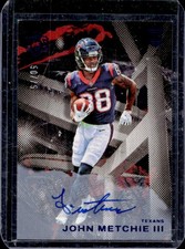 2022 Chronicles John Metchie III Gridiron Kings Signatures Blue RC Auto #/75