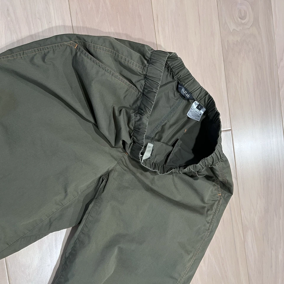 Rab Capstone Softshell Pants Green *Stain Men’s Large - Image 3 of 4