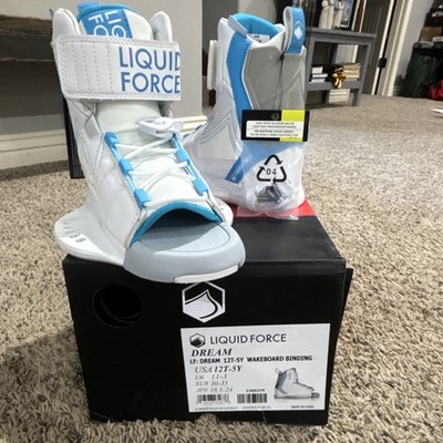 Liquid Force Dream Wakeboard Bindings White/Blue Pair MPN 2225478