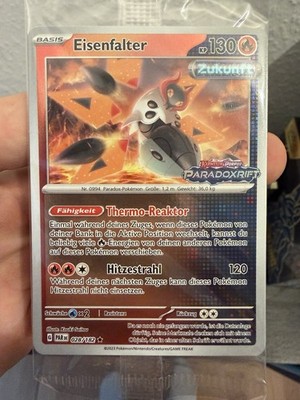 Eisenfalter 028/182  Paradox Rift Holo Promo Sealed Neu OVP Deutsch Pokemon