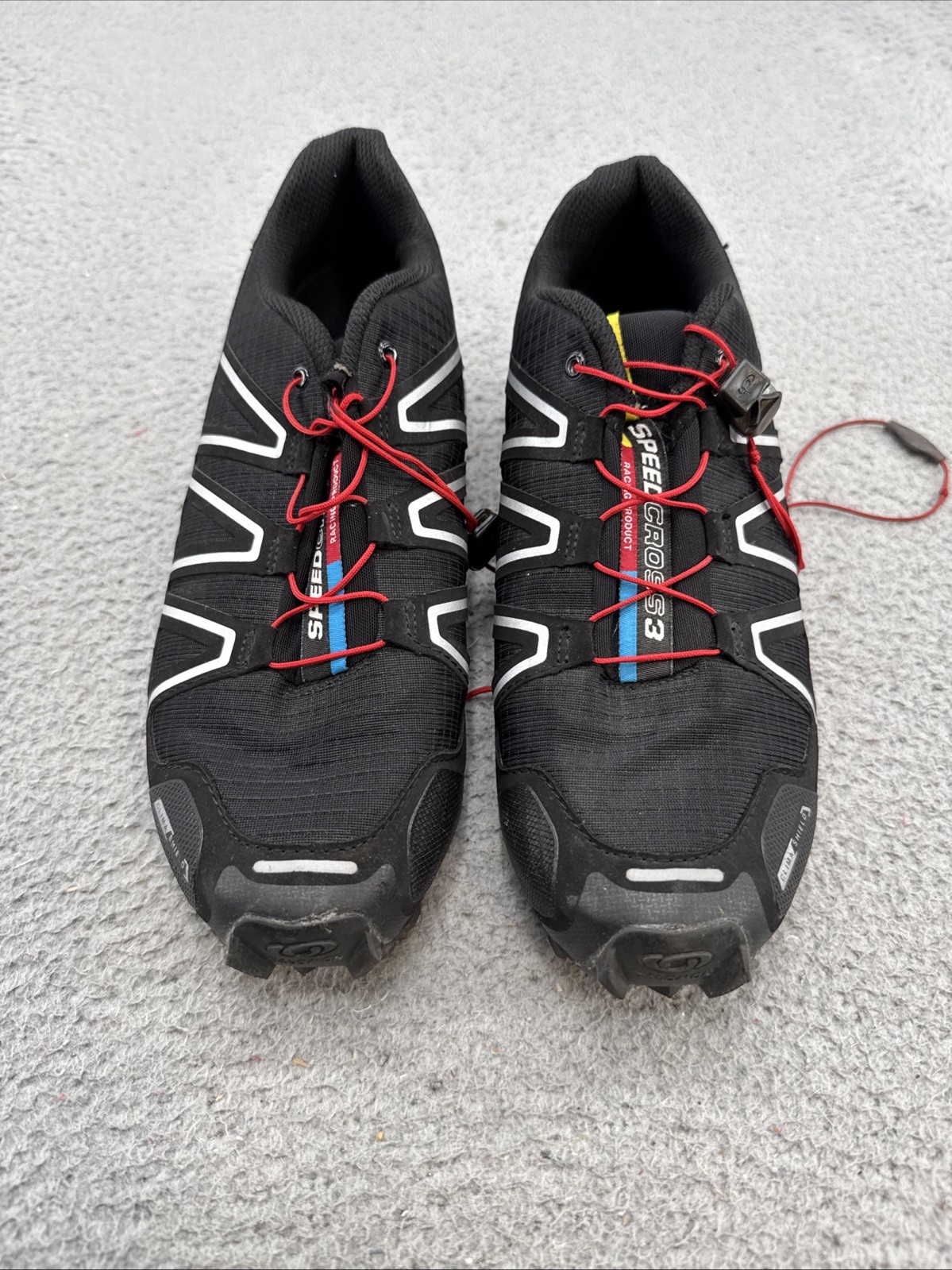 Scarpe Salomon Speedcross 3 Trail Running Escursionismo Pull Lace Taglia 9 Contagrip