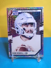 2022 Leaf Pro Set - Silver Mojo #PSP-SH1 Sam Howell - North Carolina Tarheels 