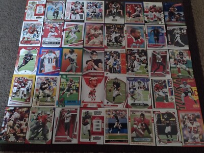Atlanta Falcons - 75 football cards- Pitts RC, Jones, Ridder RC, London RC ++