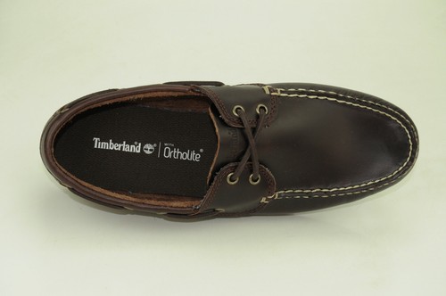 Timberland Cedar Bay 2-Eye Boat Shoes Segelschuhe Deckschuhe Herren Schuhe A199I - 第 6/7 張圖片
