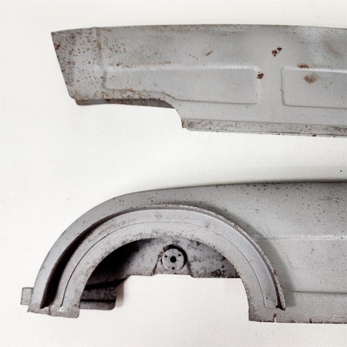 1964 Honda CA77 Dream 305 Type 1 Replacement Chain Cover Guard 2 Pieces - Foto 6 di 8