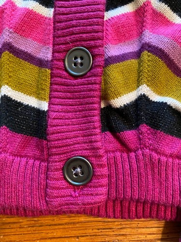 MISSONI for TARGET Kid's ZigZag Cardigan Sweater Jacket Child's Sz. Medium NEW!! - Picture 4 of 8