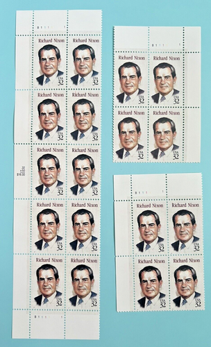 Scott #2955 Richard Nixon US President - Set of 18 (32¢) Stamps 1996 - Picture 2 of 2