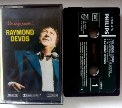 Raymond Devos ''Un Angel Passe'' K7 Audio Sehr guter Zustand