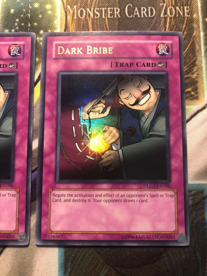 *** 3X DARK BRIBE 3X *** PLAYSET ULTRA RARE DARK LEGENDS DLG1-EN106 YUGIOH! - Image 4 of 4