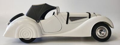 Voiture Jouet BMW 328 TG6 Polistil Tonka Blanc échelle 1/16 - Sans Boîte Occasion