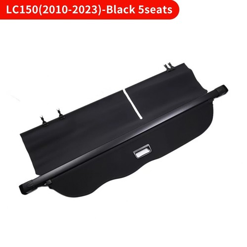 For Toyota Land Cruiser Prado 150 5-Seat Retractable Trunk Curtain Partition Fit - Picture 3 of 5