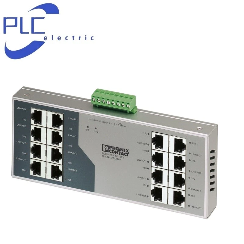 1PCS NEW Phoenix FL SWITCH SF 16TX Industrial Ethernet Switch 24V DC 2832849 - Image 4 of 4