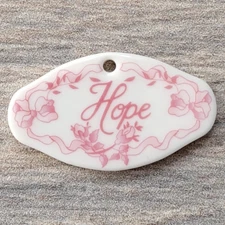 Longaberger 2000 Horizon of Hope Pottery Tie-On - NIB