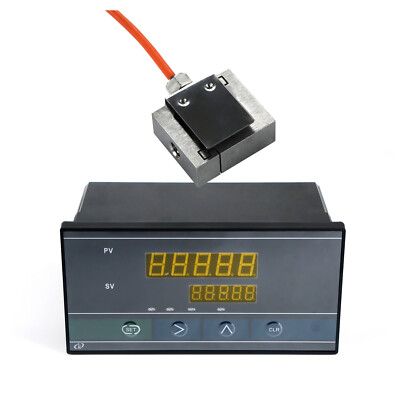Load Cell Sensor with Indicator Display Peak Hold Alarm Value Set Relay Outputs