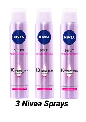 serum extra nivea aclarante desodorante lightning spray