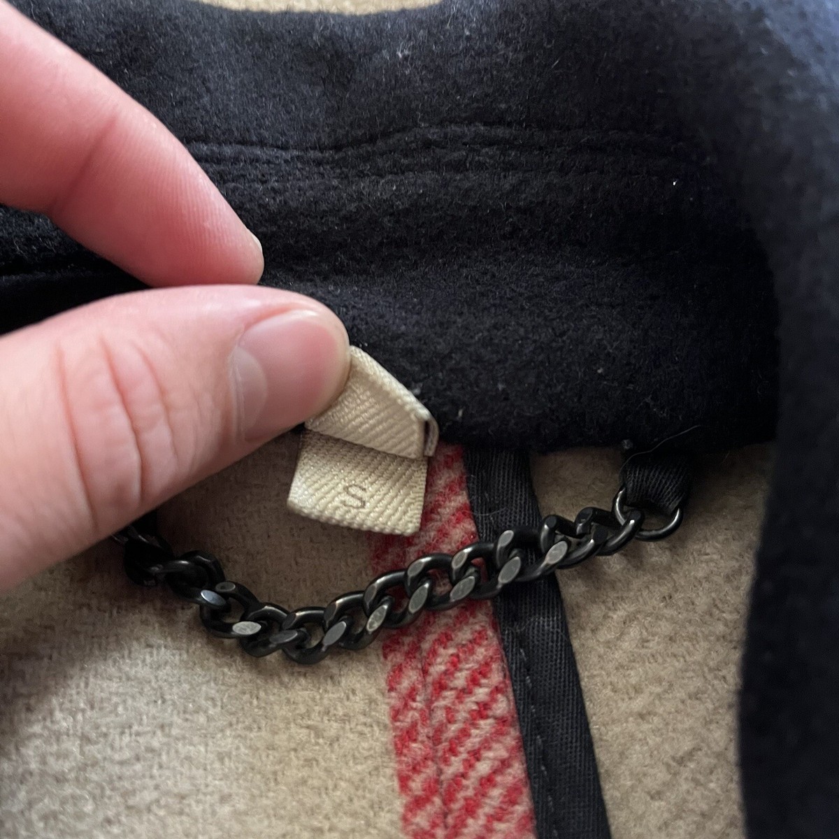 BURBERRY BRIT・ピーコート Burberry Brit ネイビー ピーコート M MENS