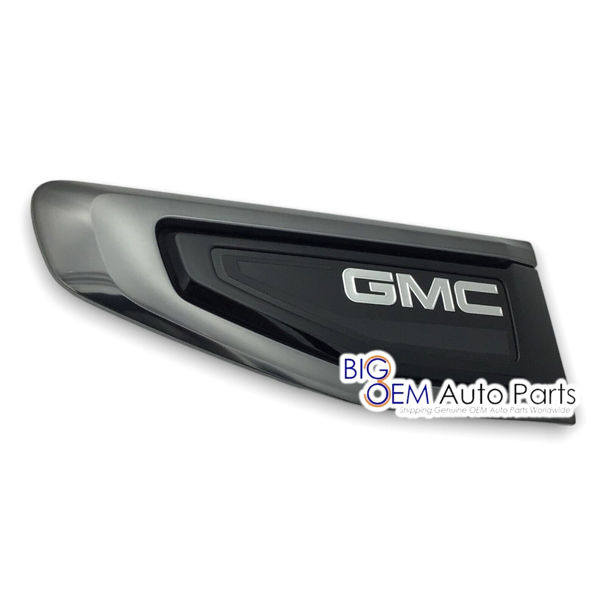 2021 - 2024 GMC Yukon LH Fender Vent Nameplate Emblem black new