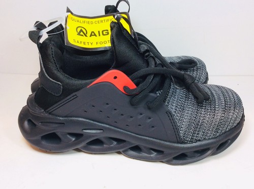 Aigu Steel Toe Safety Work Shoes Unisex 