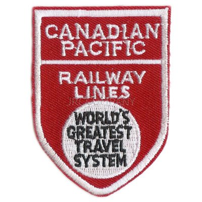Patch- Canadian Pacific Railway Lines (CP)  #12717 -NEW-Free Shipping