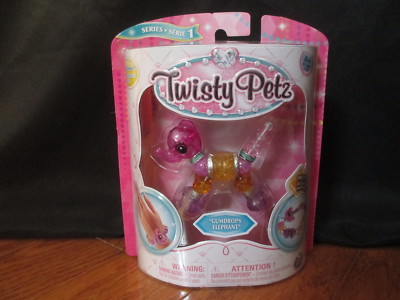 Twisty Petz Series 1 Gumdrops Elephant Twist Pet Bracelet NIP Fast Shipping!!!