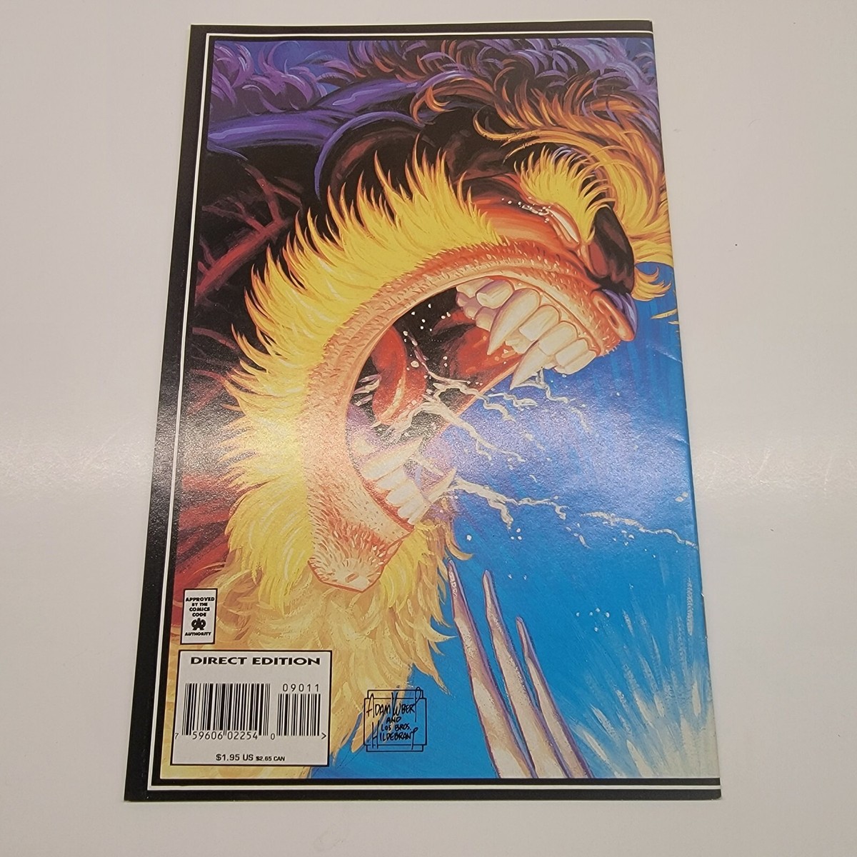 Promo Book Marvel Comics　#WOLVERINE Wolverine #90 Feb 1990 Marvel Comics, X-Men Deluxe, Capcom