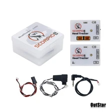 FPV Head Tracker Module 2.4G Head Tracking Module TX RX with Battery for RC