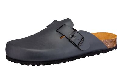 Clog Hausschuhe grau Lico Bioline Clog Herren