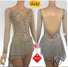 ice figure skating competition dress Gymnastics costume dance Dress dyeing