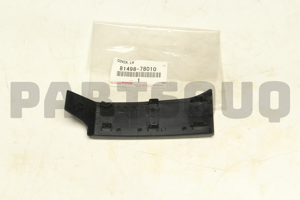 8149878010 Genuine Toyota COVER, REAR COMBINATION LAMP, LH 81498 